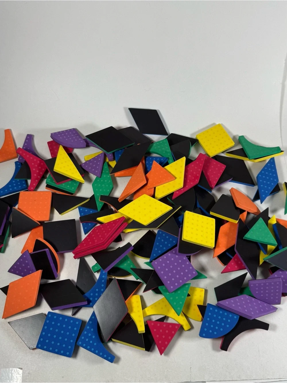 Lakeshore Magnetic Mosaic Design Board Foam Shapes Designs Near Complete *Read